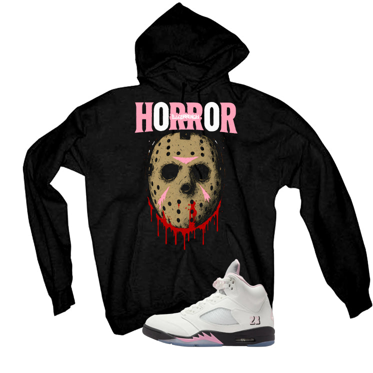Air Jordan 5 OG 35th Anniversary Matching T-Shirt, Sweatshirts & Hoodies Black T-Shirt (Jason Horror)| illcurrency