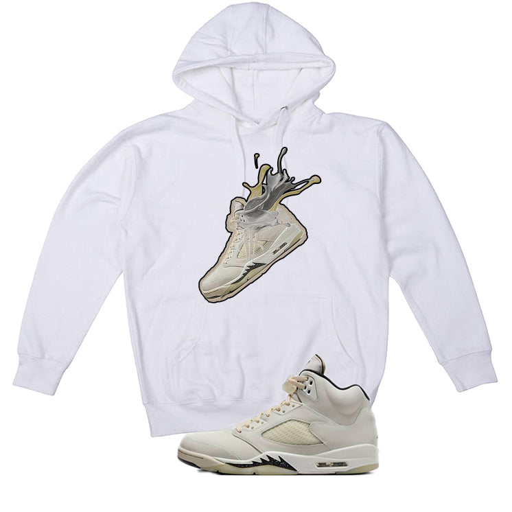 Air Jordan 5 SE “Sail” | illcurrency White T-Shirt (SPLASH 5)