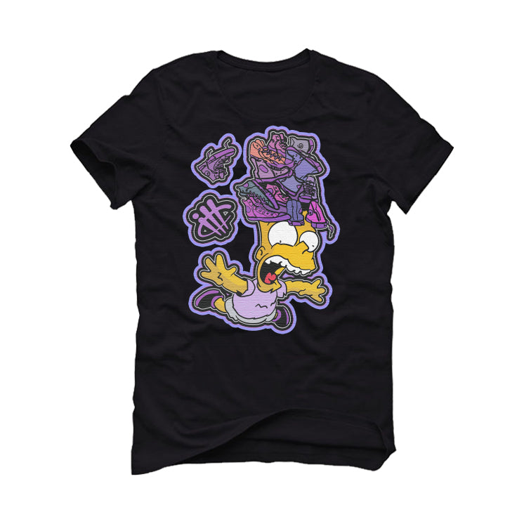 Reebok Question Mid “Grape Toe”| ILLCURRENCY Black T-Shirt (FREE FALL)