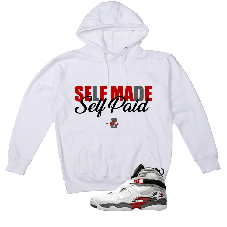 Air Jordan 8 Bugs Bunny Matching T-Shirt, Sweatshirts & Hoodies White T-Shirt (Self Made Self Paid)| illcurrency