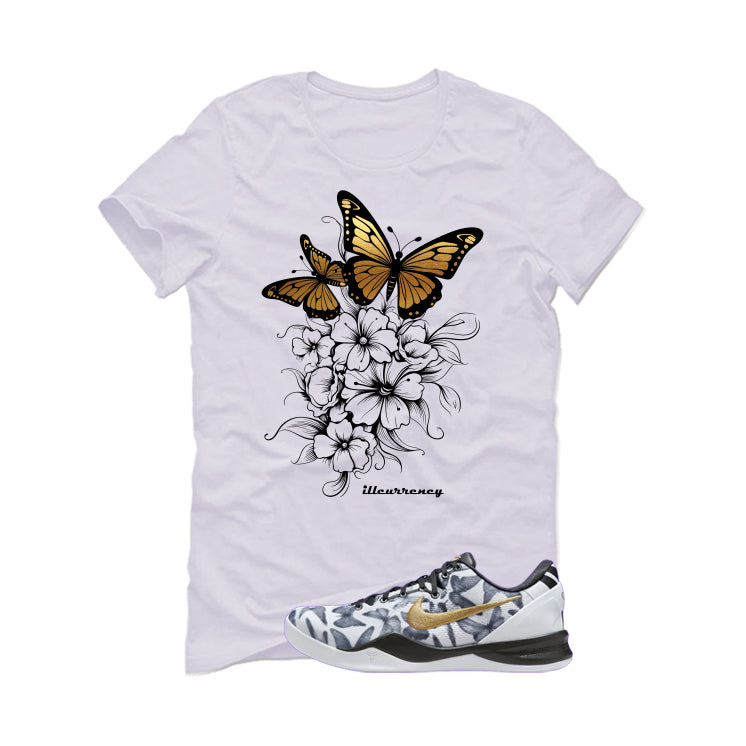 Nike Kobe 8 Protro Mambacita White T-Shirt (Floralbutterfly)