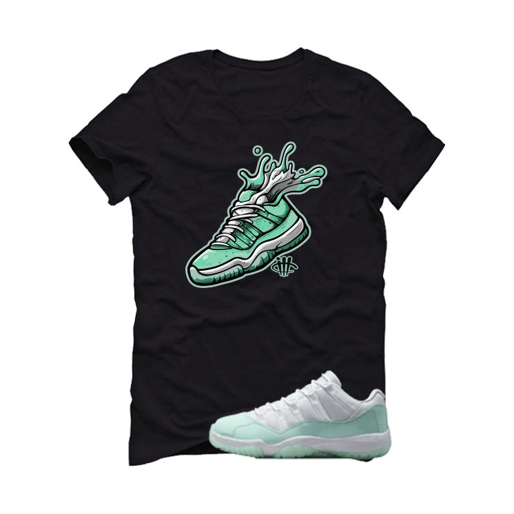 Air Jordan 11 Low WMNS Igloo Black T-Shirt (Splash Shoe)| illcurrency
