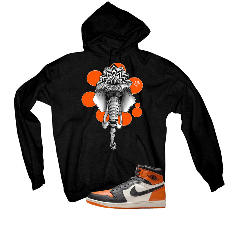 Air Jordan 1 High OG Shattered Backboard Black T-Shirt (Elephant)| illcurrency