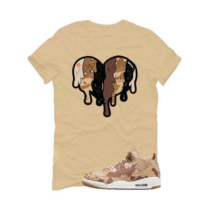 WNBA x Air Jordan 3 Desert Camo Tan T-Shirt (Heart)| illcurrency