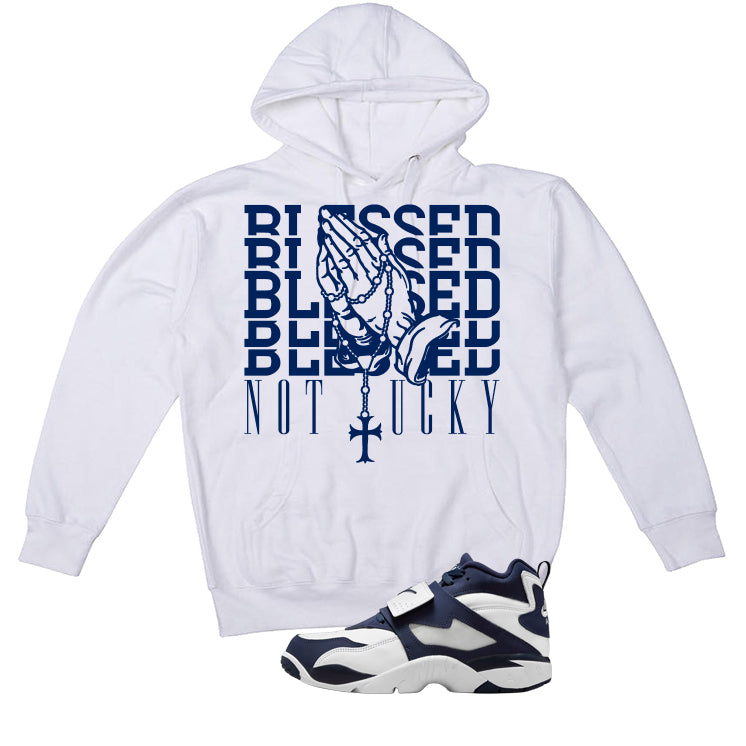 Nike Air Diamond Turf Cowboys Matching T-Shirt, Sweatshirts & Hoodies White T-Shirt (Blessed not lucky)| illcurrency