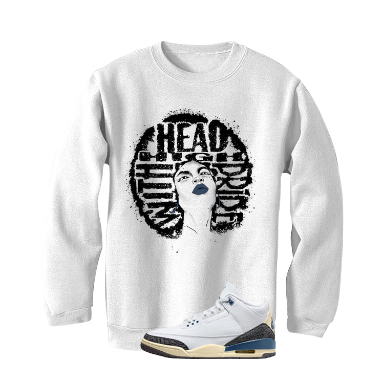 Air Jordan 3 OG SP Diffused Blue White T-Shirt (Head High)| illcurrency