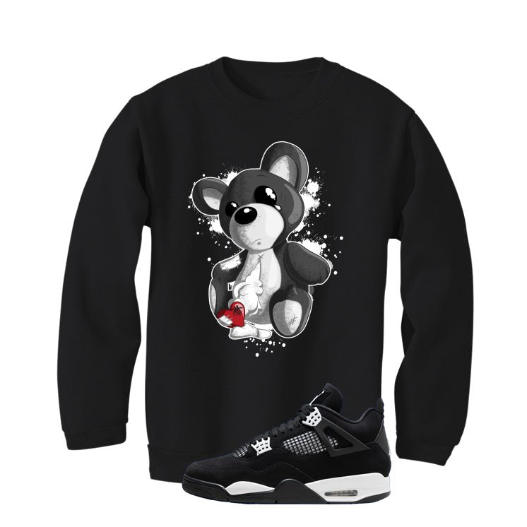 Air Jordan 4 White Thunder Black T-Shirt (Big Teddy)| illcurrency