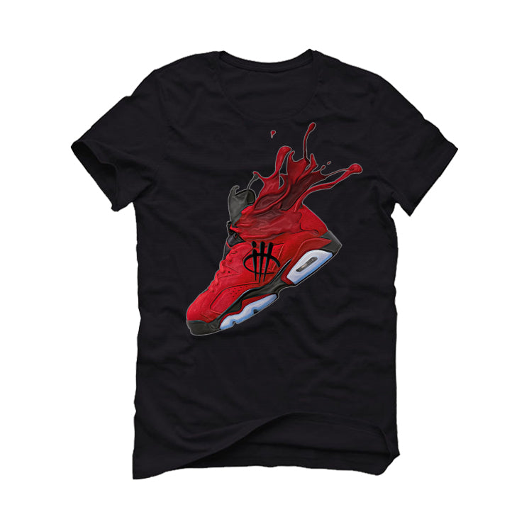 Air Jordan 6 “Toro Bravo” Black T-Shirt (TORO SPLASH)