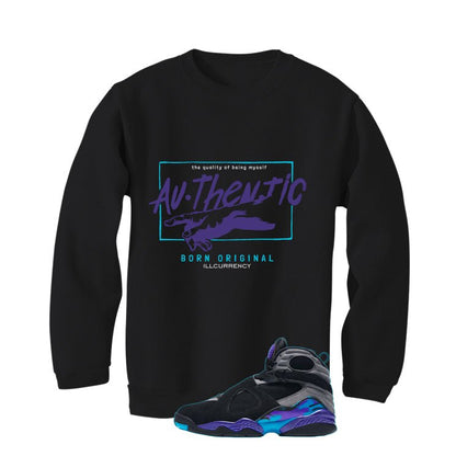 Air Jordan 8 OG Aqua Black T-Shirt (Authentic)| illcurrency