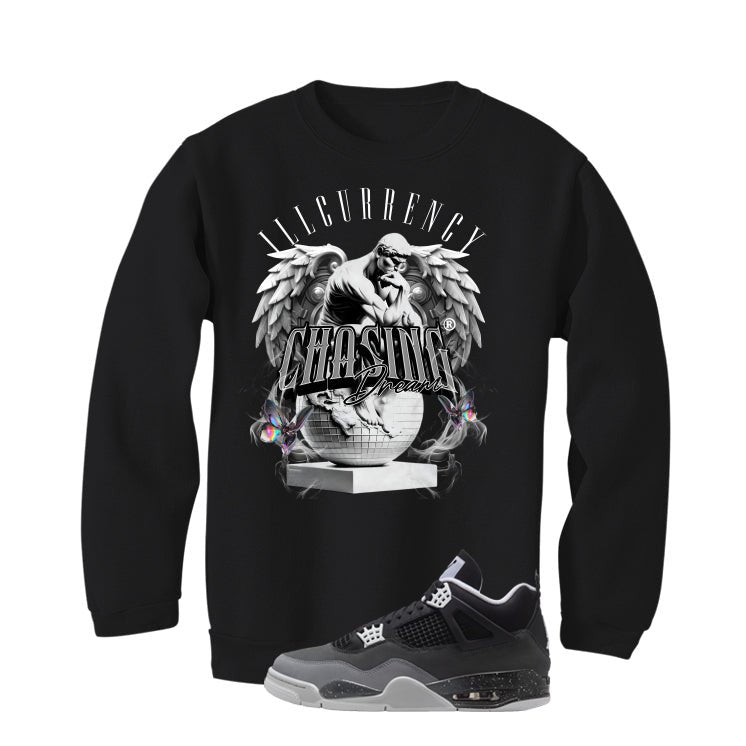 Air Jordan 4 Fear Pack Black T-Shirt (Chasing Dreams)| illcurrency
