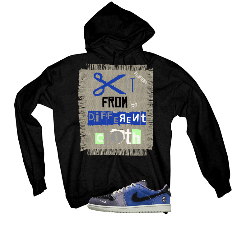 Air Jordan 1 Low OG Voodoo Alternate Matching T-Shirt, Sweatshirts & Hoodies Black T-Shirt (Cut from a different cloth)| illcurrency