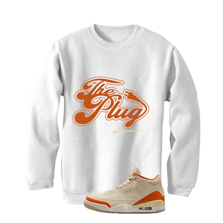 Air Jordan 3 WMNS Starfish White T-Shirt (The Plug)| illcurrency