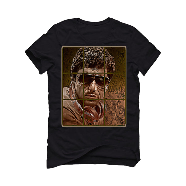 Air Jordan 3 "Palomino" Black T-Shirt (PACINO)