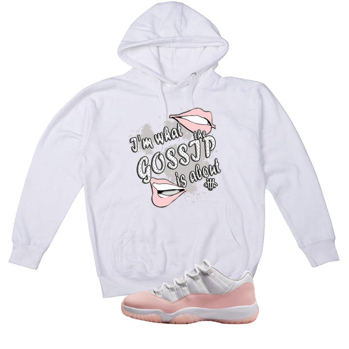 Air Jordan 11 Low WMNS Legend Pink White T-Shirt (Gossip)| illcurrency