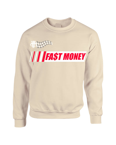 SoleFly x Air Jordan 8 Mi Casa Es Su Casa | illcurrency Tan T-Shirt (Fast Money)