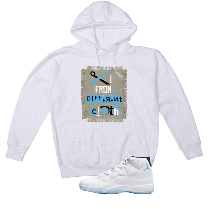 Air Jordan 11 Legend Blue White T-Shirt (Cut from a different cloth)| illcurrency