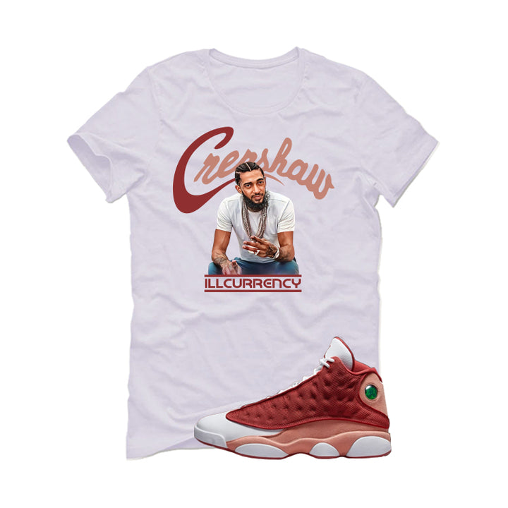 Air Jordan 13 Dune Red White T-Shirt (Crenshaw)| illcurrency