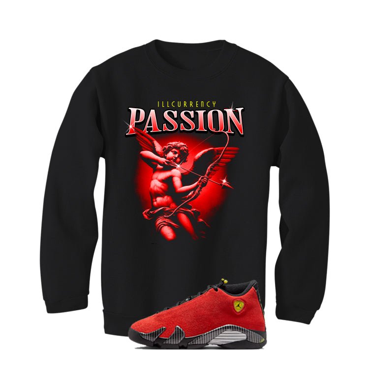 Air Jordan 14 Ferrari Black T-Shirt (Passion)| illcurrency