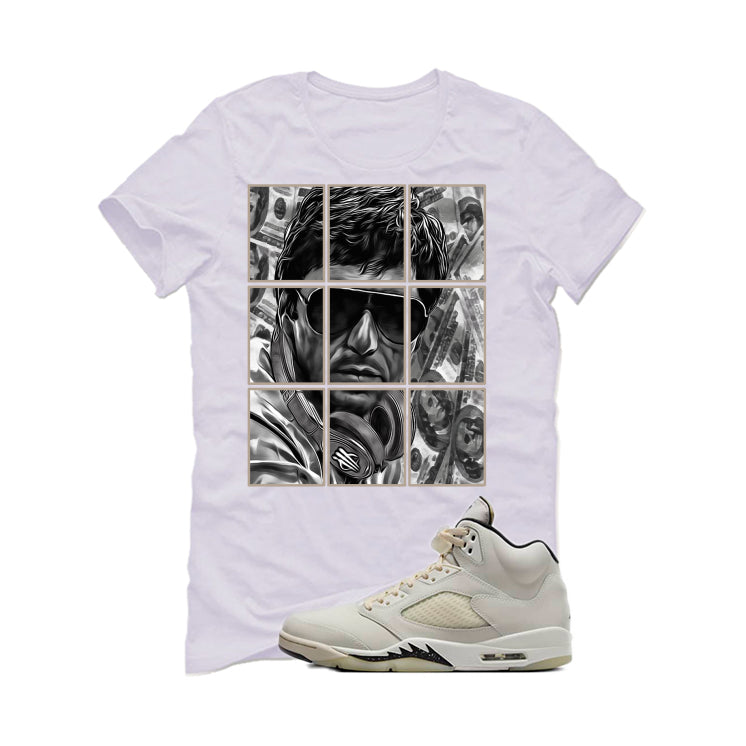 Air Jordan 5 SE “Sail” | illcurrency White T-Shirt (PACINO)