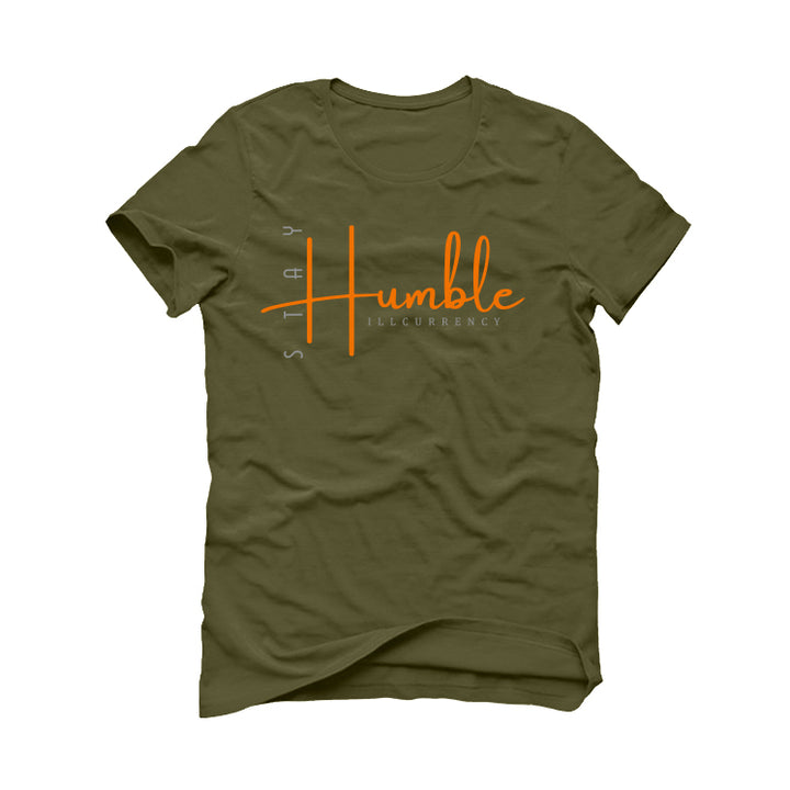 Air Jordan 5 “Olive” | illcurrency Military Green T-Shirt (Stay Humble)