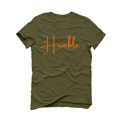 Air Jordan 5 “Olive” | illcurrency Military Green T-Shirt (Stay Humble)