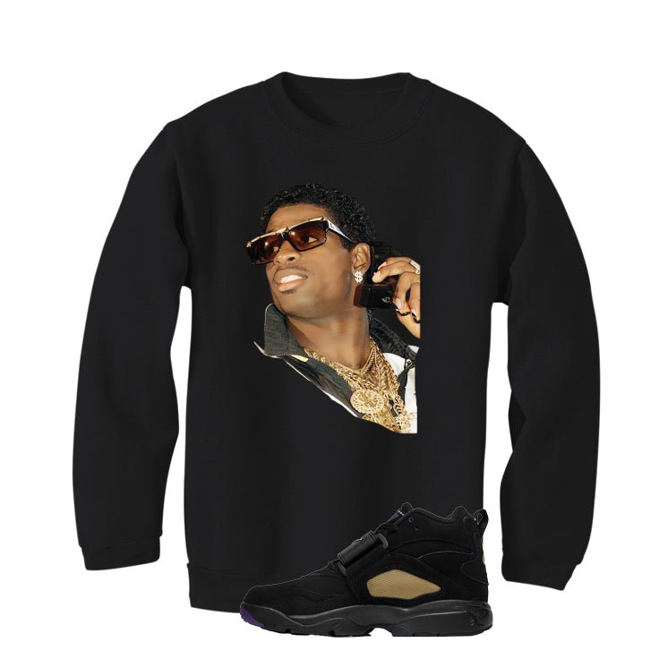 Nike Air Diamond Turf Ravens Black T-Shirt (Sanders Prime Time)| illcurrency