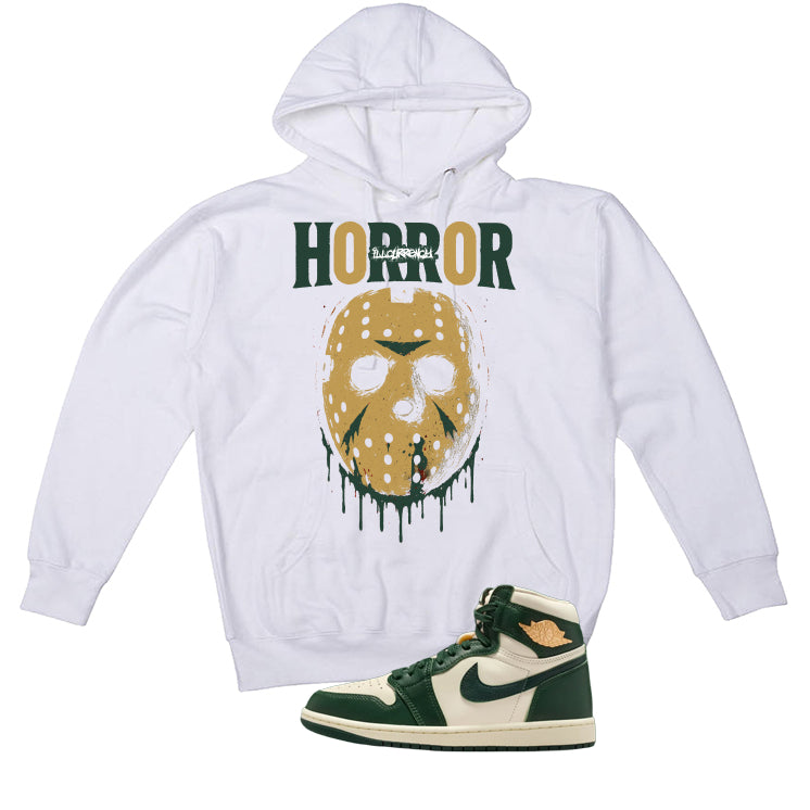 Air Jordan 1 High OG WMNS Fir Matching T-Shirt, Sweatshirts & Hoodies White T-Shirt (Jason Horror)| illcurrency