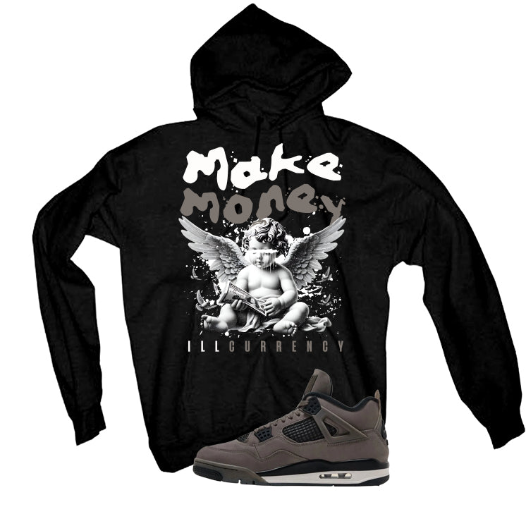 Air Jordan 4 Cave Stone Black T-Shirt (Make Money)| illcurrency