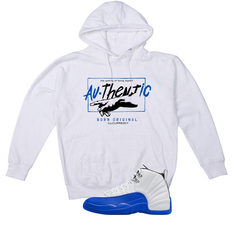 Air Jordan 12 Blueberry White T-Shirt (Authentic)| illcurrency