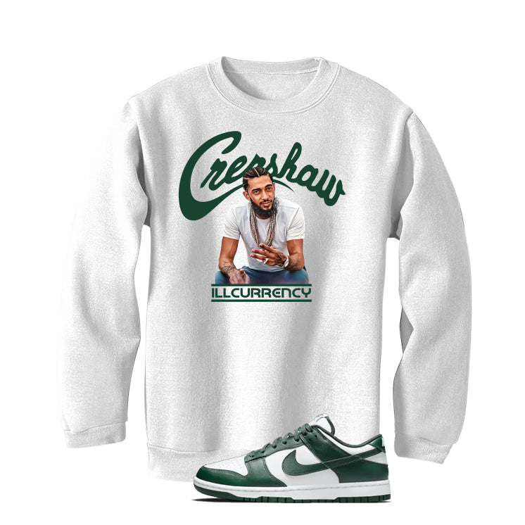 Nike Dunk Low Michigan State White T-Shirt (Crenshaw)