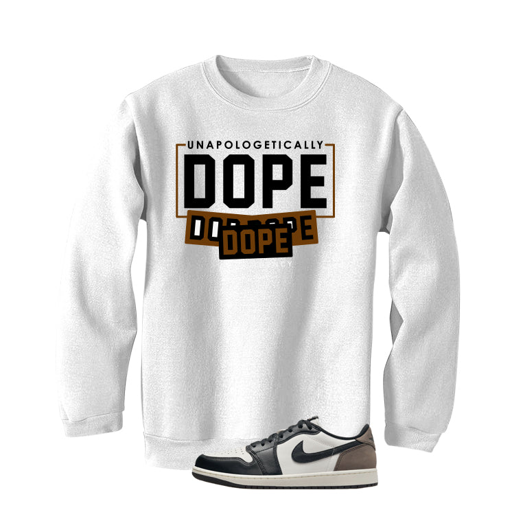 Air Jordan 1 Low OG Mocha White T-Shirt (DOPE)| illcurrency