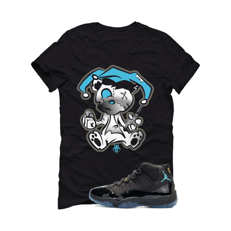 Air Jordan 11 Gamma Blue Matching T-Shirt, Sweatshirts & Hoodies Black T-Shirt (Teddy Joker)| illcurrency