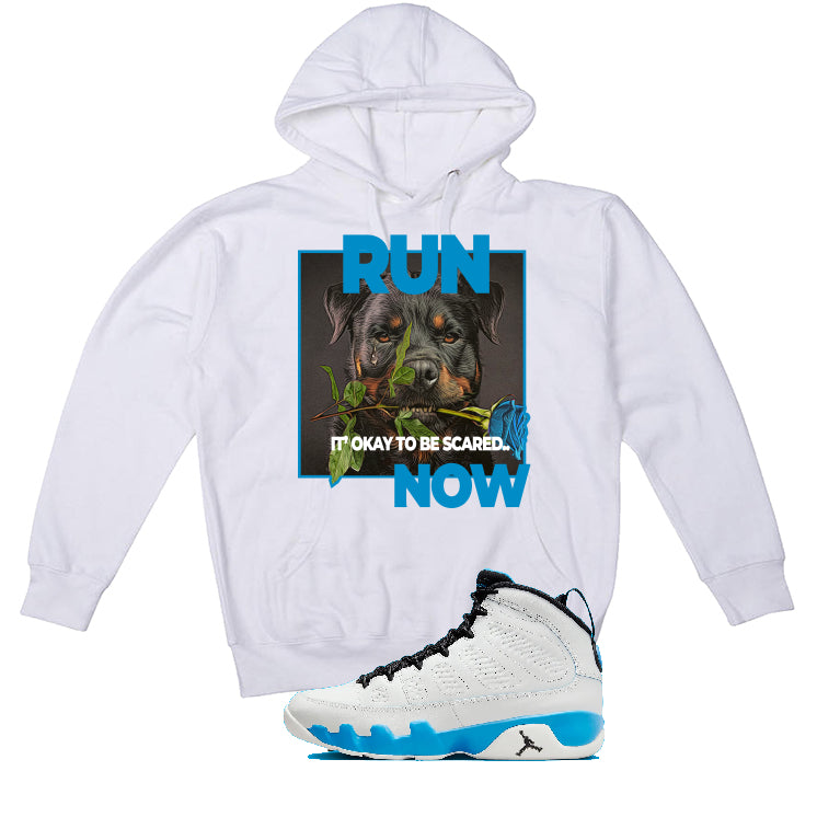 Air Jordan 9 “Powder Blue” | illcurrency White T-Shirt (RUN)