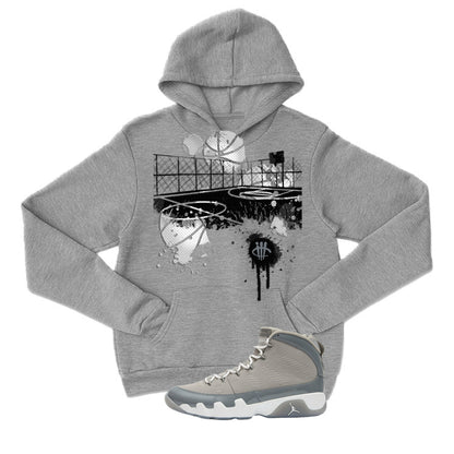 Air Jordan 9 Cool Grey Grey T-Shirt (B Court)| illcurrency