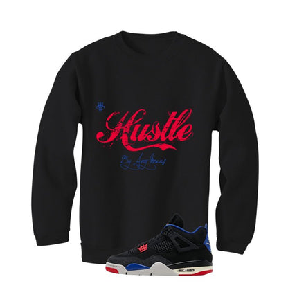 Air Jordan 4 Rare Air Black T-Shirt (Hustle By Any Means)| illcurrency