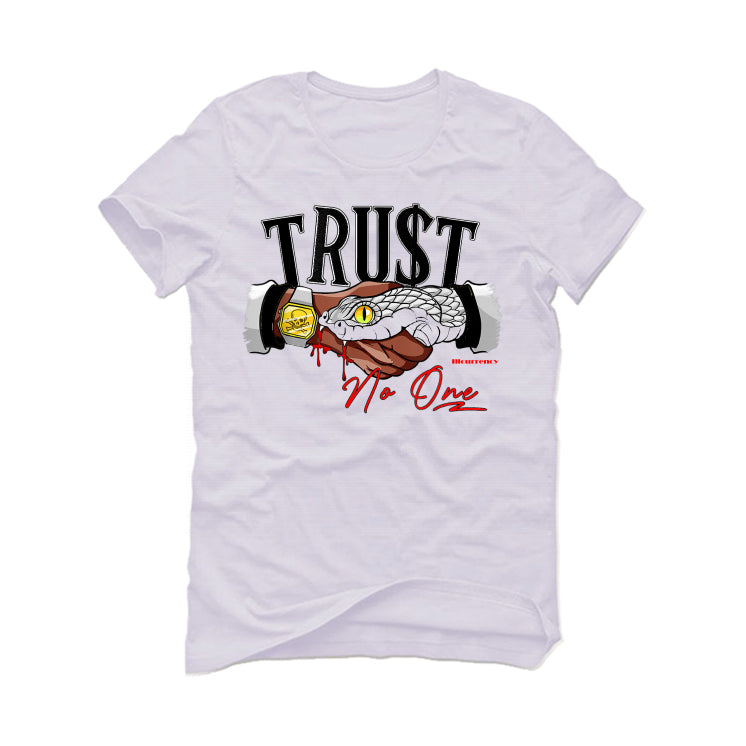 Air Jordan 2 “Python” | illcurrency White T-Shirt (TRUST NO ONE)