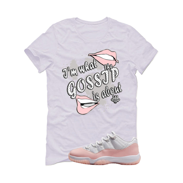 Air Jordan 11 Low WMNS Legend Pink White T-Shirt (Gossip)| illcurrency