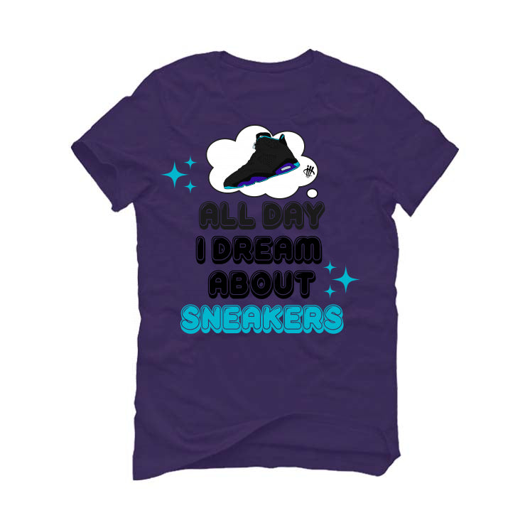 Air Jordan 6 Retro Aqua Purple T-Shirt (DREAMING EVERYDAY)