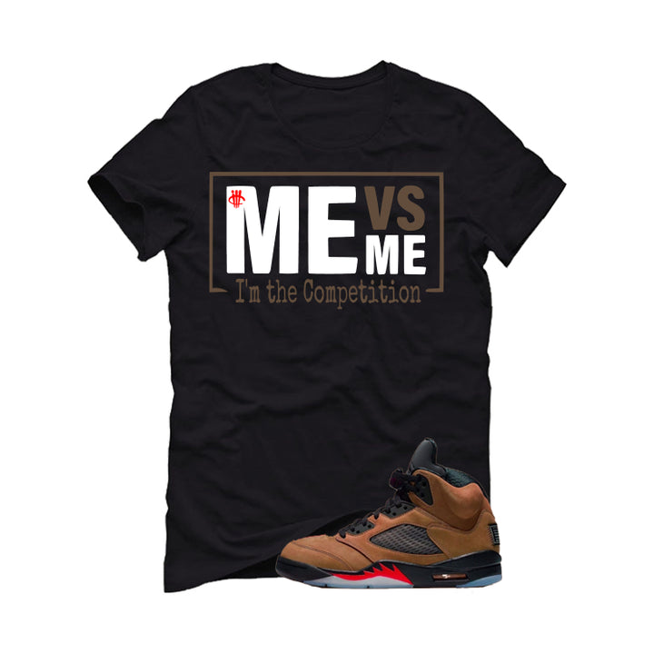 Air Jordan 5 Archaeo Brown Black T-Shirt (Me vs Me)| illcurrency