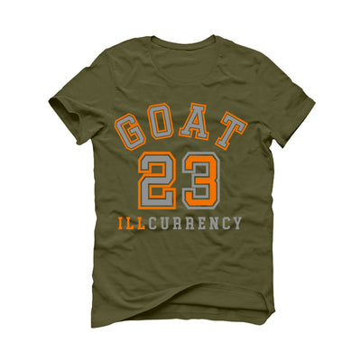 Air Jordan 5 “Olive” | illcurrency Military Green T-Shirt (GOAT 23)