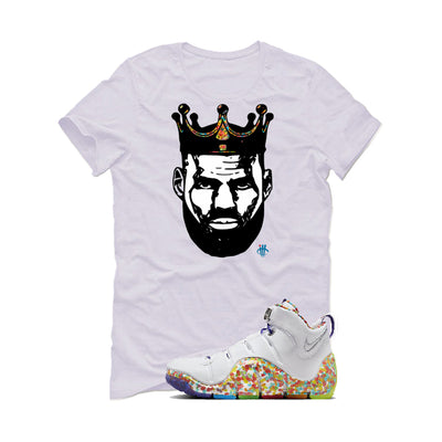 Nike LeBron 4 "Fruity Pebbles" | illcurrency White T-Shirt (King Lebron)