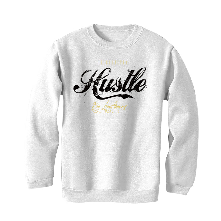 Air Jordan 11 Gratitude | ILLCURRENCY White T-Shirt (Hustle By Any Means)