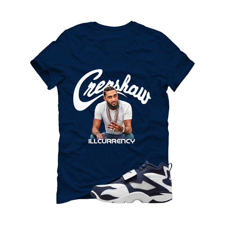 Nike Air Diamond Turf Cowboys Matching T-Shirt, Sweatshirts & Hoodies Navy Blue T-Shirt (Crenshaw)| illcurrency
