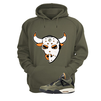 Undefeated x Air Jordan 4 Military Green T-Shirt (Jason Mask)| illcurrency