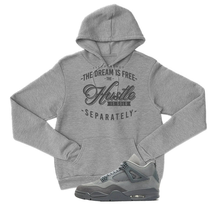 Air Jordan 4 Paris Olympics Grey T-Shirt (The dream is free)| illcurrency