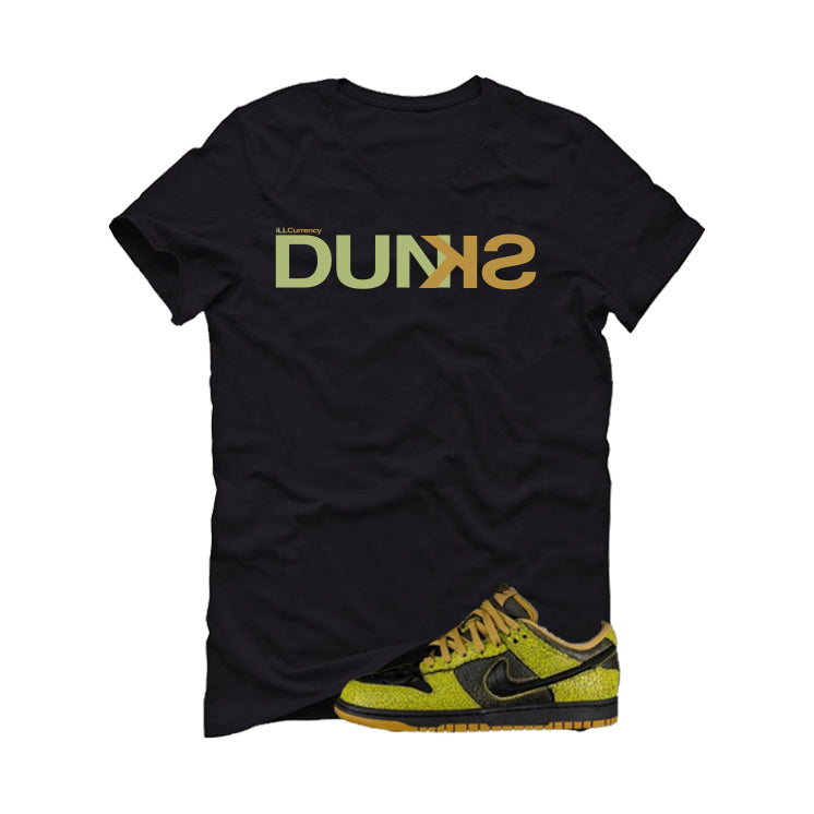 Nike Dunk Low Halloween Skull Black T-Shirt (Dunker)| illcurrency