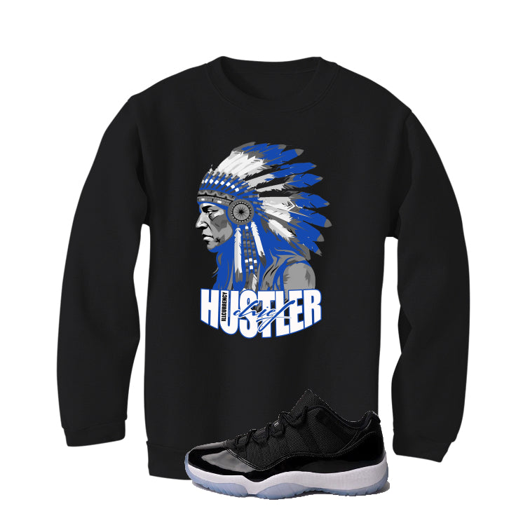 Air Jordan 11 Low “Space Jam” | illcurrency Black T-Shirt (Chief Hustler)