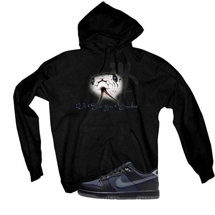 Nike Dunk Low Symbiote Black T-Shirt (We See You Snakes)| illcurrency