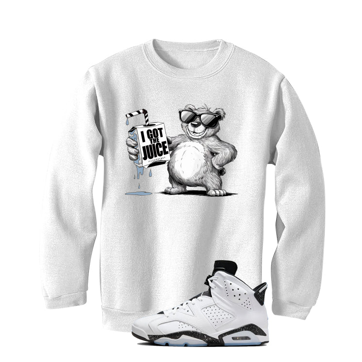 Air Jordan 6 Reverse Oreo White T-Shirt (I got the juice)| illcurrency