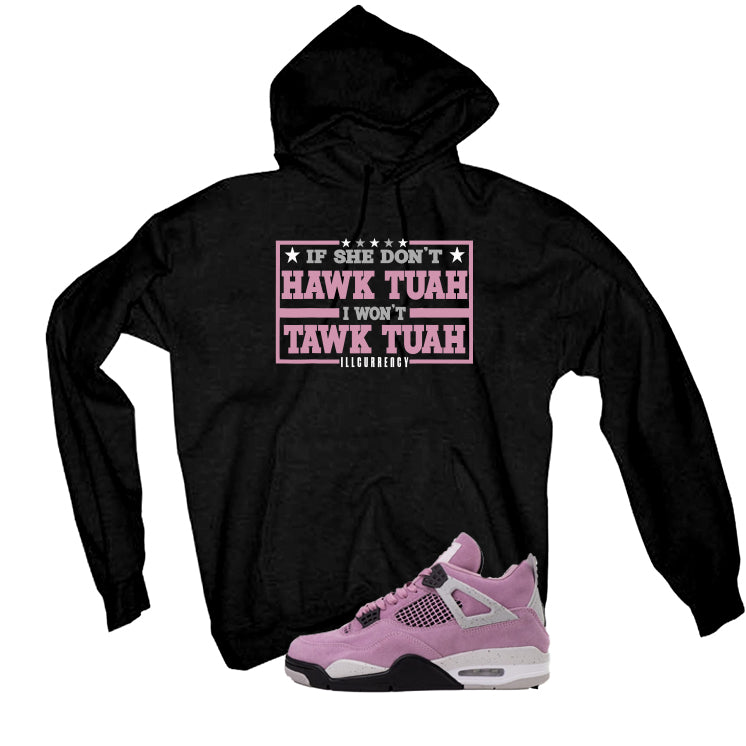 Air Jordan 4 WMNS Orchid Black T-Shirt (Hawk Tuah)| illcurrency